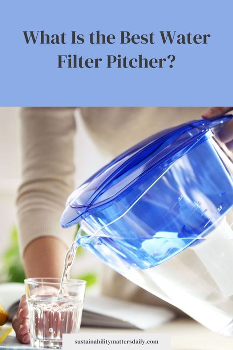 This review brings you reviews for top 6 best water pitchers so that you can pick the ideal one for your home, picnic, or office. Non Toxic Home, Plastic Free Food Storage, Countertop Water Filter, Chemical Free Living, Best Water Filter, Water Filter Pitcher, Clean Drinking, Toxic Cleaning Products, Clean Drinking Water