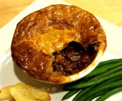 Forking Foodie: Steak and Ale Pies (includes Instant Pot / Pressur... Steak And Kidney Pie Recipe, Kidney Pie Recipe, Steak Pie Recipe, Steak And Guinness Pie, Steak And Mushroom Pie, Kidney Pie, Steak And Kidney Pie, Ale Pie, Steak Pie