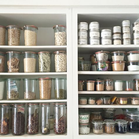 My Everyday Life: Week 23 Dream Pantry, Better Homes And Gardens Magazine, Jars Kitchen, Weck Jars, Organized Pantry, Pantry Organisation, Diy Pantry, Zero Waste Kitchen, Pantry Storage