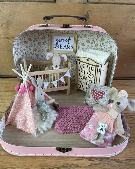 I’ve sold this little mouse house to a lovely returning customer 🥰 But I can make these to order, so if you’re interested please feel free … | Instagram Mouse House, Maileg Mouse, Feel Free, Doll House, Miniatures, Toys, Feelings, Instagram