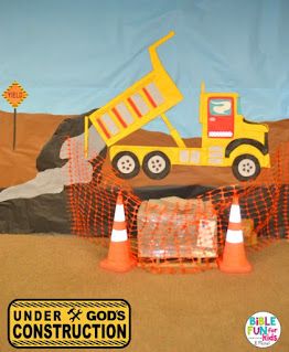 Construction Bulletin Board Preschool, Rise Up And Build, Construction Bulletin Board, Bulletin Board Preschool, Construction Classroom, Literacy Week, Digger Birthday, Honeybee Art, People Make Mistakes