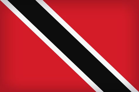 Trini Flag, Trinidadian Flag, Andrea King, Trinidad Flag, Printable Flags, Liechtenstein Flag, All Country Flags, Caribbean Flags, Booklet Cover