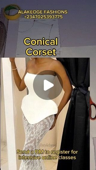 Corset Skirt Pattern, Conical Corset, Bustier And Skirt, Cage Art, Corset Tutorial, Fabric Beading, Corset Skirt, Sewing Crafts Tutorials, Blouse Patterns