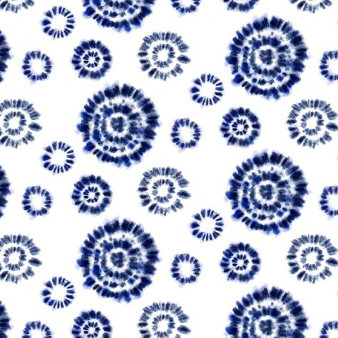 Indigo Shibori Pattern, Pattern Bank, Shibori Designs, Shibori Print, Shibori Pattern, Pattern Watercolor, Textile Pattern Design, Watercolor Blue, Digital Borders Design