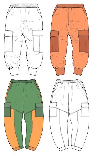 Sports Wear Fashion Illustration, Hoodie Outfit Casual, Sports Wear Fashion, Clothing Sketches, Dress Design Drawing, Craig Green, Flat Sketches, Mens Jogger Pants, Fashion Templates