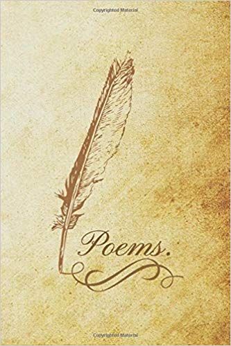 A poetry notebook with lined pages and a prompt on every page to spark creative ideas. Poetry Cover Page, Poetry Book Cover Design Ideas, Poetry Journal Cover, Poetry Notebook, Poetry Journal, Poetic Words, Journal Cover, Cover Page, Diy Creative Crafts