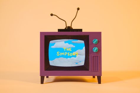 DIY Simpsons TV Build Guide — Brandon Withrow Simpson Tv, Raspberry Pi Zero, 3d Printing Diy, Thumb Drive, Watch Party, Super Glue, Hot Glue Gun, Electronics Projects, Raspberry Pi