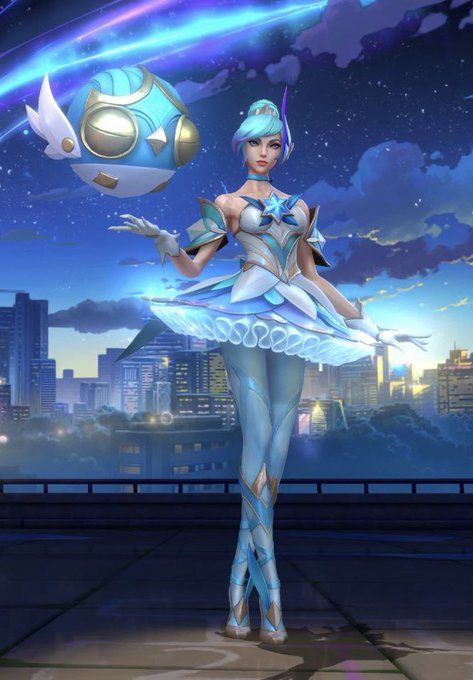 Orianna League Of Legends, Star Guardian Skins, Wild Rift, Outfit Anime, Ballerina Outfit, Star Guardian, Illustration Anime, Girl Tutu, Art Manga