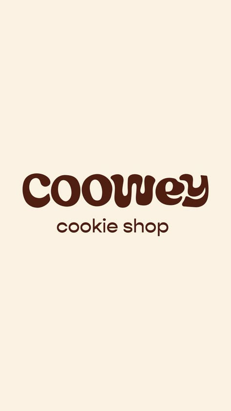 🧑‍🍳🍪New brand identity for Coowey
A Portuguese cookie shop is about to launch and I’m happy to have worked with them to bake this new brand identity !
The lettering is custom-made , designed so the type looks like it was baked! Cookie Shop Logo, Bake Business, Tasty Logo, Cupcake Branding, Pastry Logo, Cake Boxes Packaging, Color Palette Brand, Brand Patterns, Cookie Shop