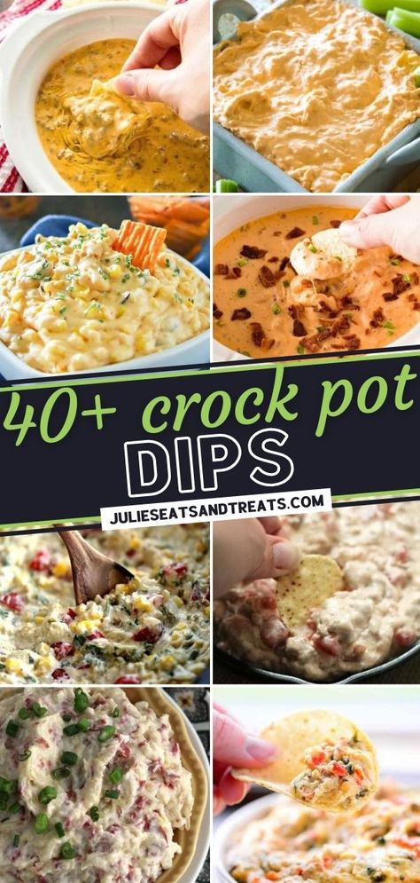 Crock Pot Snacks Parties, Crock Pot Dip Recipes For Parties, Easy Crockpot Ideas For A Party, Appetizers For Party Easy Crock Pot, Easy Fall Crockpot Appetizers, Slow Cooker Dip Recipes Appetizers, Easy Pitch In Food Ideas Crock Pot, Party Dip Recipes Crock Pot, Easy Crockpot Superbowl Recipes