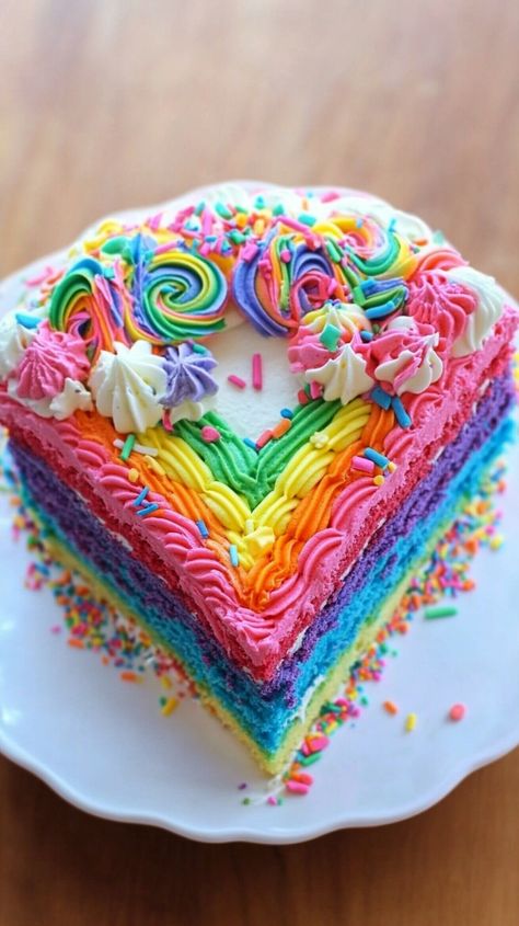 Ready to wow your guests? These 10 creative rainbow cake ideas are perfect for birthdays and special occasions. Learn how to bake vibrant treats everyone will love! Rainbow Icing Cake Birthday, Colorful Candy Cake, Rainbow Cake Ideas, Bright Birthday Cakes, Ideas For Your Birthday, Rainbow Icing, Pastel Rainbow Cake, Kids Birthday Cakes, Colorful Birthday Cake