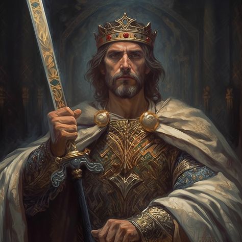 King Drawing, Old King, Royal Art, King Art, Fantasy Story, Fantasy Aesthetic, High Fantasy, Fantasy Rpg, Fantasy Inspiration