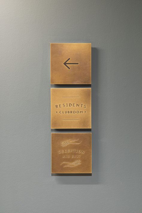 Box Makers Yard - f.r.a. Hotel Signage, Room Signage, Box Maker, Uk Design, Wall Signage, Wayfinding Design, Signage System, Rustic Bowls, Bristol Uk