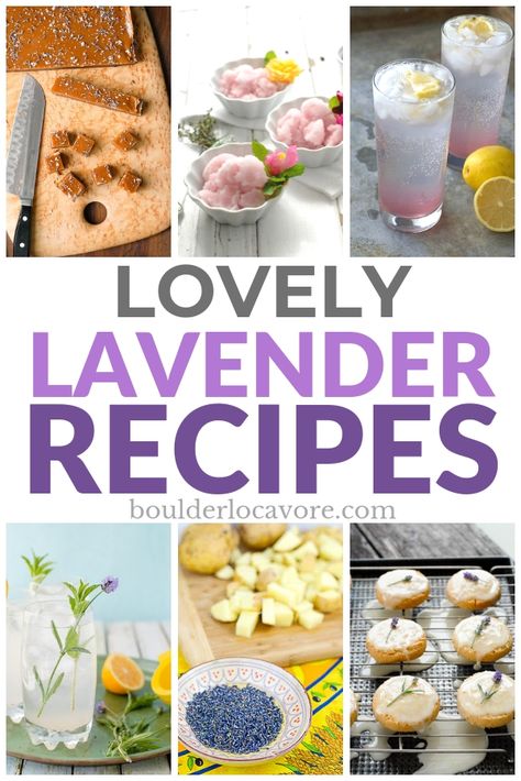 Lavendar Recipe, Instant Pot Potato Soup, Mexican Coke, Food And Drink Recipes, Lavender Uses, Lavender Cookies, Edible Flowers Recipes, Lavender Recipes, Recipes Savory