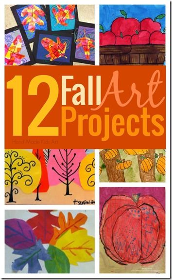 12 Beautiful Fall Art Projects for kids - so many great ideas (crafts for kids, preschool, kindergarten, 1st grade, 2nd grade, 3rd grade,) Fall Art Projects For Kids, Freetime Activities, Fall Lessons, 2nd Grade Art, Fall Art Projects, Art Projects For Kids, Fall Art, Homeschool Art, Fall Crafts For Kids