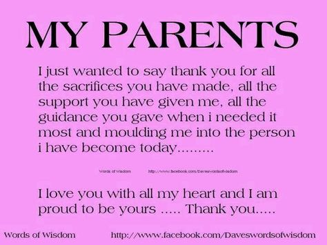 To my parents Thanking Parents On My Birthday, Wedding Speech For Parents, Thank You To My Parents, Thank You Parents Quotes, Thank You Quotes For Parents, Thankful For Parents Quotes, To My Parents Quotes Thank You, Anniversary Message For Parents From Daughter, Parent Anniversary Quotes