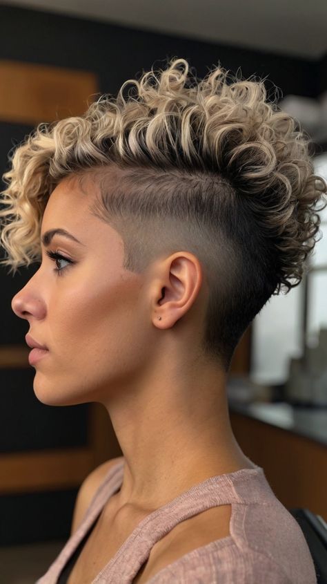 Burst Fade Mohawk Mohawk Cornrow Hairstyles, Fade Mohawk, Burst Fade Mohawk, Burst Fade, Lasting Curls, Mohawks, Disconnected Undercut, Long Lasting Curls, Boost Your Confidence