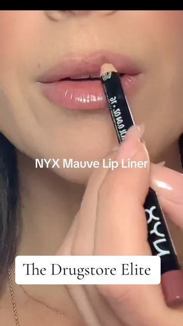 Jennifer Belle Pond on Instagram: "Best of the drugstore beauty dept. @maybelline 24 hr skin tint @wetnwildbeauty halo blushlighter @lorealparis telescopic mascara @nyxcosmetics mauve lip liner @elfcosmetics lip oil #drugstorebeauty #drugstoremakeup #ultabeauty #elfcosmetics #maybelline #lorealparis #nyxcosmetics" Nyx Mauve Lip Liner, Mauve Lip Liner, Nyx Lip Liner, Telescopic Mascara, Mauve Lips, Nyx Lip, E.l.f. Cosmetics, Skin Tint, Beauty Products Drugstore