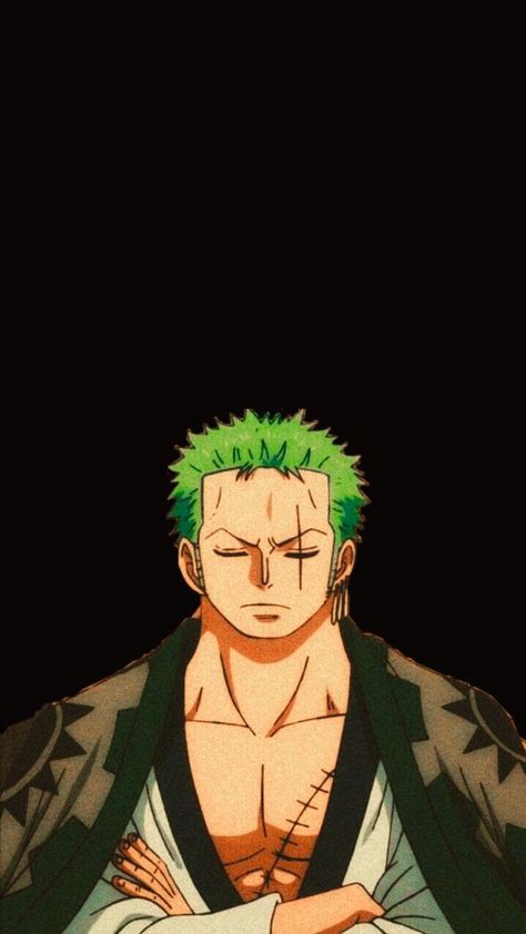 Zoro closed his eye Luffy Wano Wallpaper, Zoro Wano Wallpaper, Zoro Wano Arc, Roronoa Zoro Wallpaper, Zoro Wano, Wano Arc, Watch Wall, One Piece Zoro, Photoshop Ideas