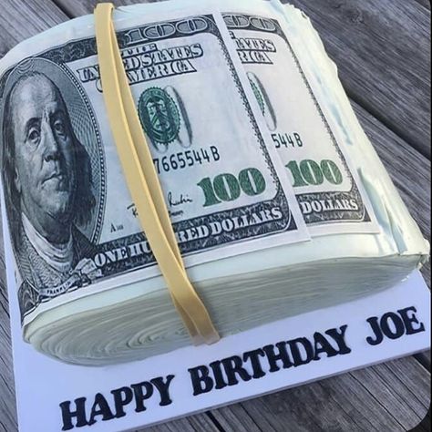 Mafia Theme Party, Crazy Birthday Cakes, Money Birthday Cake, Happy Birthday Joe, Birthday Cake For Boyfriend, Cake Design For Men, Unique Cakes Designs, 20 Birthday Cake, Cake For Boyfriend