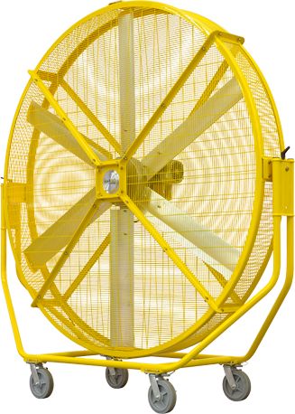 Big Ass Fan's "AirGo". The AirGo's specially designed high volume/low speed (HVLS) technology delivers energy efficient air movement in an 8 ft vertical fan. Evaporative Coolers, Wall Mounted Fan, Ultimate Man Cave, Large Ceiling Fans, Industrial Fan, Bathroom Retreat, Spa Like Bathroom, Industrial Space, Garage Tools