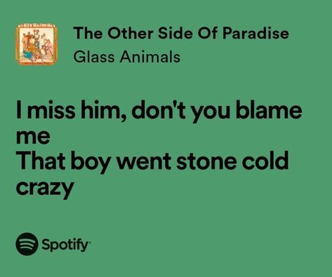 Lyrics, Glass Animals The Other Side Of Paradise Glass Animals, Glass Animals Lyrics, The Other Side Of Paradise, Jay Core, Stu Macher, Cogito Ergo Sum, Giving Up On Life, Now Playing, Spotify Lyrics