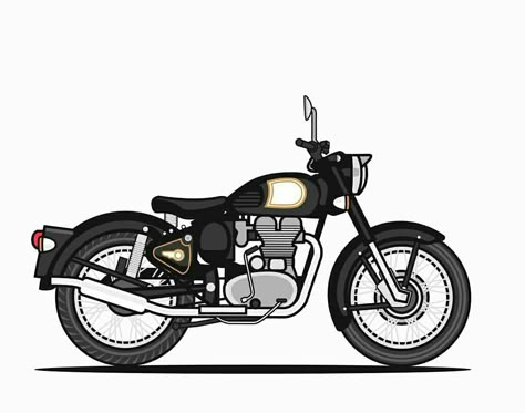 Royal Enfield Artwork Royal Enfield Cartoon Image, Royal Enfield Sketch Art, Bullet Drawing Royal Enfield Easy, Royal Enfield Drawing Sketches, Royal Enfield Painting, Royal Enfield Tattoo, Royal Enfield Sketch, Royal Enfield Illustration, Royal Enfield Drawing