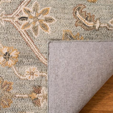 Slate Rug, Hand Tufted Rug, Floral Area Rugs, 8x10 Area Rugs, Wool Runner Rug, Wool Runners, Birch Lane, Traditional Area Rugs, Hand Tufted Rugs