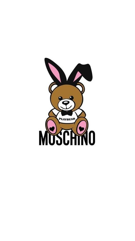 Moschino Logo Wallpaper, Moschino Wallpaper, Moschino Bear, Hipster Drawings, Drawing Logo, Iphone Wallpaper Classy, 타이포그래피 포스터 디자인, Shirt Logo Design, Moschino Logo