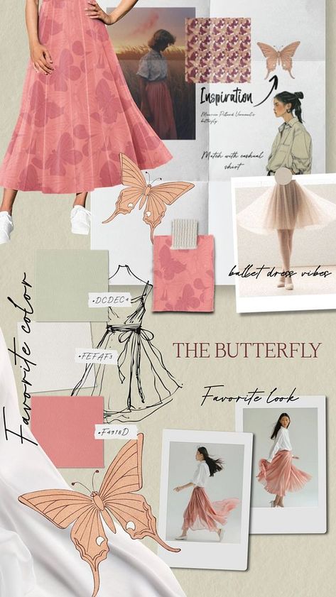 Download premium image of Butterfly fashion mood board mockup, customizable design by Benjamas about mood board, fashion, fashion mockup, color board, and aesthetic 14784393 Fashion Development Board, Mood Board For Fashion Designers, Fashion Mood Board Aesthetic, Mood Board Color Palettes, Fashion Mood Boards Layout, Creative Mood Board, Butterfly Inspiration Board, Fashion Design Mood Board, Butterfly Theme Board Fashion