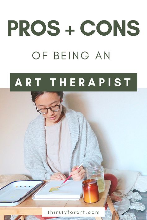 Become A Therapist, Art Therapist Aesthetic, Being A Therapist, Art Therapist Career, Art Is My Therapy, Advice From Therapist, Evolutionary Psychology, Creative Arts Therapy, Psychology Says