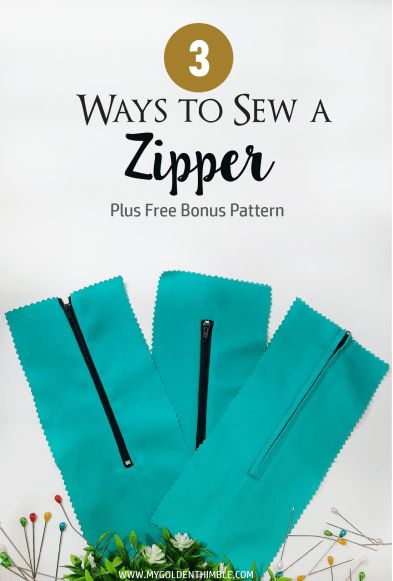 Sew A Zipper, Zipper Tutorial, Sew Zipper, Sewing 101, Free Sewing Pattern, Beginner Sewing Projects Easy, Sewing Lessons, Sewing Projects For Beginners, Sewing Skills