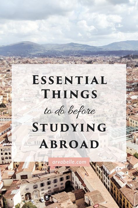 Preparing to study abroad can be stressful – there’s so much to do! We’ve assembled this checklist of essential things you need to do before studying abroad. #travel #traveltips #travelessentials #studyabroad Study Abroad Essentials, Study Abroad Europe, Study Abroad Packing List, Study Abroad Packing, Passport Services, Paris Tips, Study In London, Semester Abroad, Teaching English Abroad