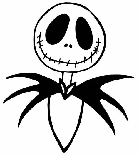 Jack Skellington Coloring Pages, Night Before Christmas Drawings, Jack Coloring Pages, Nightmare Before Christmas Stencil, Enternal Flowers, Jack Skellington Pumpkin Stencil, Pumpkin Stencil Printable, Jack Skellington Drawing, Christmas Tree Outline