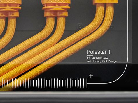 Stockholm Design Lab (SDL) / Volvo / Polestar / Polestar 1 / Graphics / 2017 Polestar 1, Factory Architecture, Pole Star, Concept Development, Brand Experience, Design Lab, Automotive Design, Battery Pack, Visual Identity