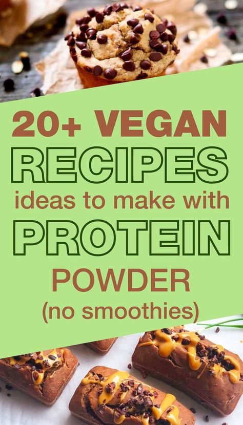 What To Do With Chocolate Protein Powder, Protein Filled Vegan Meals, Vegan Chocolate Protein Powder Recipes, Complete Vegan Protein, Vega Protein Powder Recipes, Vegan Recipes With Protein Powder, Protein Vegan Desserts, High Protein Vegan Sweets, Plant Protein Powder Recipes