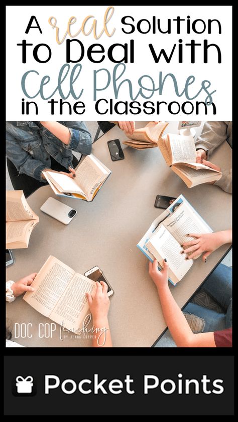 A Real Solution to Deal with Cell Phones in the Classroom - Jenna Copper Phone Distraction, Cell Phone Contract, Classroom Discipline, Teaching Classroom Management, Classroom Helpers, Coaching Teachers, Spanish Teaching Resources, High School Classroom, School Management