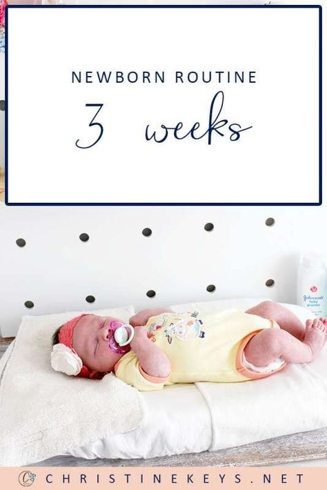 Newborn Routine at 3 Weeks || Take a look at the routine and summary for our 3-week old baby. Find out how we're focusing on instilling healthy sleep habits even this early. #parenting #newborn #newbornsleep #baby #newborn #babywise #momsoncall #sleeptraining Newborn Routine, Week Schedule, Baby Schedule, Baby Kicking, Newborn Hacks, Pregnancy Information, Baby Sleep Problems, Before Baby, Sleep Schedule