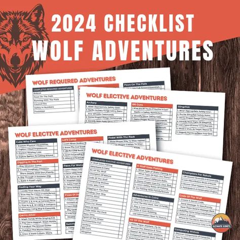 Wolf Cub Scouts Requirements Tracking Checklist (2024) – Ultimate Scouts Wolf Scouts Activities, Wolf Scout Activities, Cub Scout Law Activities, Cub Scout Bobcat Activities, Wolf Den, Wolf Scouts, Cub Scouts Wolf, Scout Activities, Cub Scouts