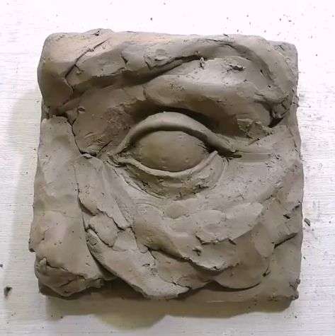 Sculpted Eyes, Eyes Sculpture, Eye Clay, Eye Sculpture, Clay Eyes, Clay Eye, Sculpting Tutorials, Sculpture Art Clay, Lips Drawing