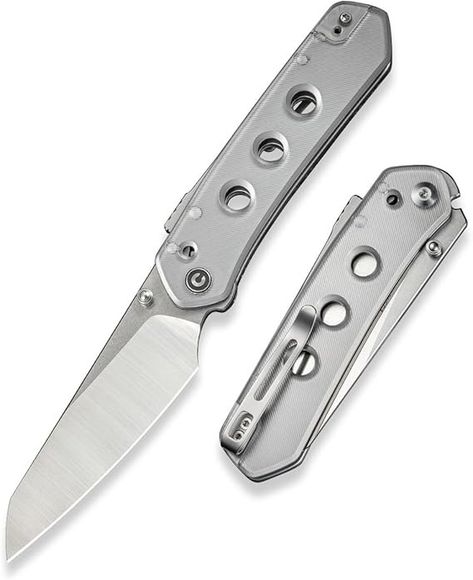 Amazon.com: CIVIVI Vision FG Pocket Knife for EDC, Superlock Folding Knife with 3.54" Reverse Tanto Nitro-V Blade Lexan Handle, Ideal Gift for Men Women C22036-7 : Tools & Home Improvement Small Knives, Pocket Knives, Folding Knife, Folding Knives, Gift For Men, Pocket Knife, Mens Gifts, Ideal Gift, For Men