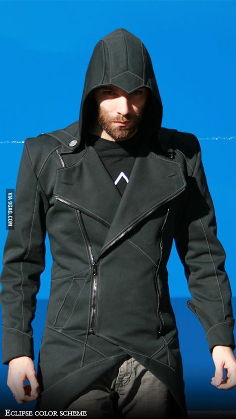 You may now go Crazy Assassins Creed Clothing, Assassins Creed Jackets, Assassins Creed Cosplay, Assassin’s Creed, The Eagle, Parkour, Assassins Creed, Dark Fashion, Look Cool