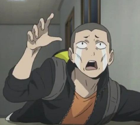 Haikyuu Tanaka, Ryunosuke Tanaka, Tanaka Haikyuu, Tanaka Ryuunosuke, Anime Meme Face, Haikyuu Wallpaper, Haikyuu Funny, Haikyuu Characters, Anime Meme