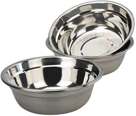 Amazon.com: Begale 4-Pack Stainless Steel Mixing Bowls, Nesting Bowls/Metal Prep Bowls: Home & Kitchen Bridal Sandals Heels, Prep Bowls, Kneading Dough, Stainless Steel Mixing Bowls, Mixing Bowls Set, Nesting Bowls, Cooking Area, Mixing Bowls, Bakeware