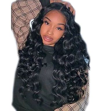 Lose Curls Long Hair, Loose Wave Perm, Deep Wave Brazilian Hair, Wave Perm, Best Human Hair Wigs, Brazilian Loose Wave, Wedding Hairstyles Medium Length, Curls For Long Hair, Loose Waves Hair