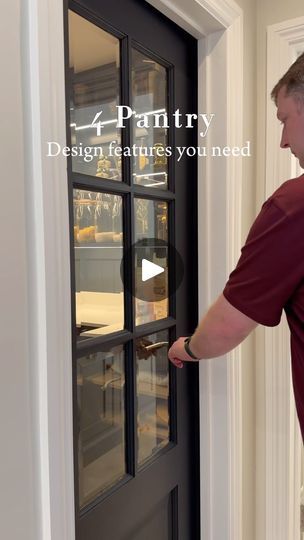 17K views · 2.1K reactions | We officially have pantry fever - send help #interiors #decor #bespokekitchen #pantry | Willow Tree Interiors | Benson Boone · Pretty Slowly Pantry Entrance, Wall Shelving Ideas, Diy Home Updates, Mid Century Modern Farmhouse, House Pantry, Tree Interior, Lake House Interior, Pantry Room, Wall Shelving