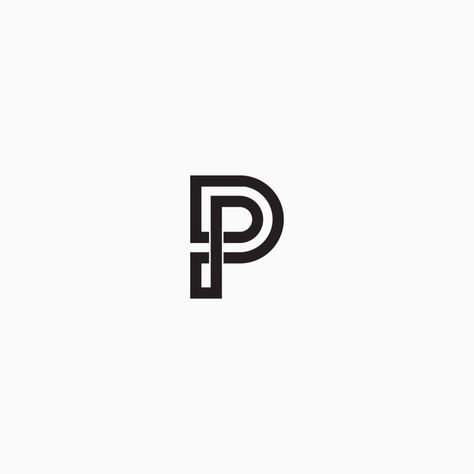 Dp Logo Design, Pp Monogram, Pp Logo, P Monogram, Dp Logo, Bike Logo, Logo Design Inspiration Branding, Iphone Icon, Interior Deco