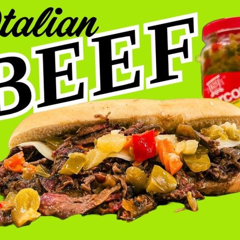 Smoked Italian Beef – The Bearded Hiker Italian Beef Sandwich, Beef Sandwich Recipes, Italian Beef Sandwiches, Italian Beef, Bacon Jam, Beef Sandwich, Backpacking Food, Best Sandwich, Chuck Roast