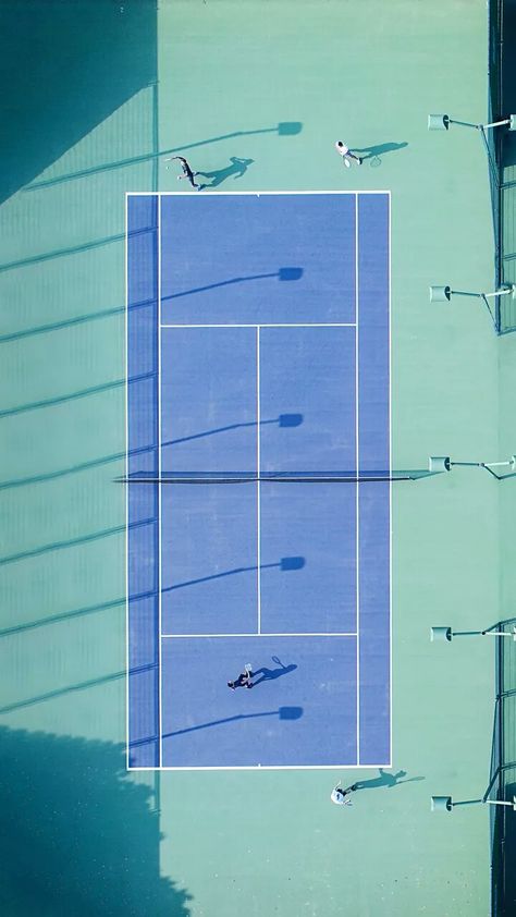 Tennis Court Art, Blue Tennis Court, Tennis Background, Tennis Wallpaper, Tennis Wall, Tennis Poster, Tennis Photography, Tennis Art, Look Wallpaper