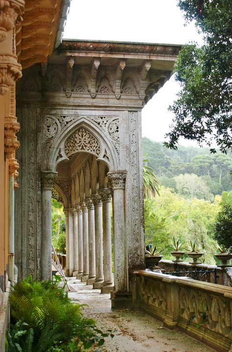 Arcades Architecture, Breathtaking Architecture, Temple House, Powerful Witch, Architecture Cool, Alnwick Castle, Sintra Portugal, Lan Can, Spell Caster